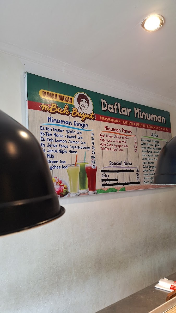 Rumah Makan Mbah Buyut Menu - Image 2