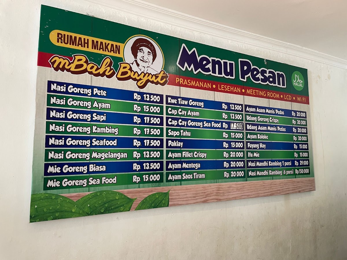 Rumah Makan Mbah Buyut Menu - Image 3