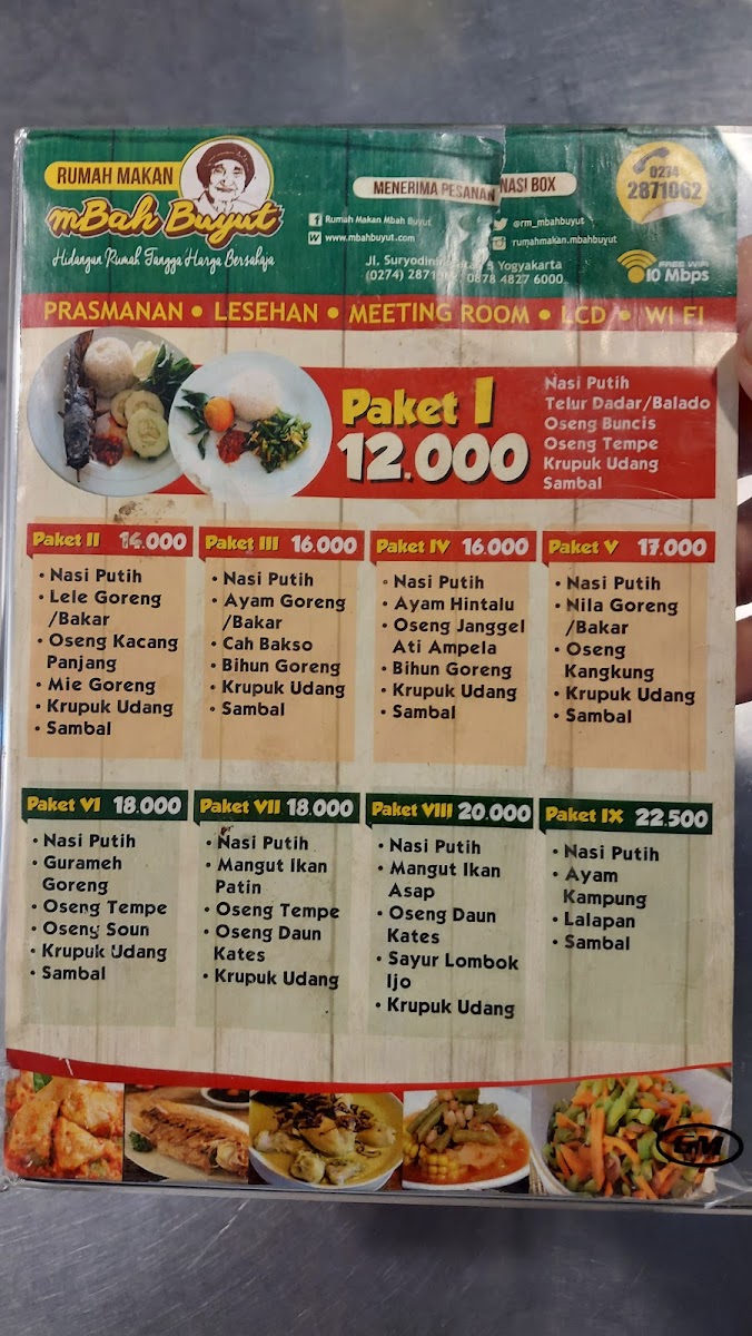 Rumah Makan Mbah Buyut Menu - Image 5